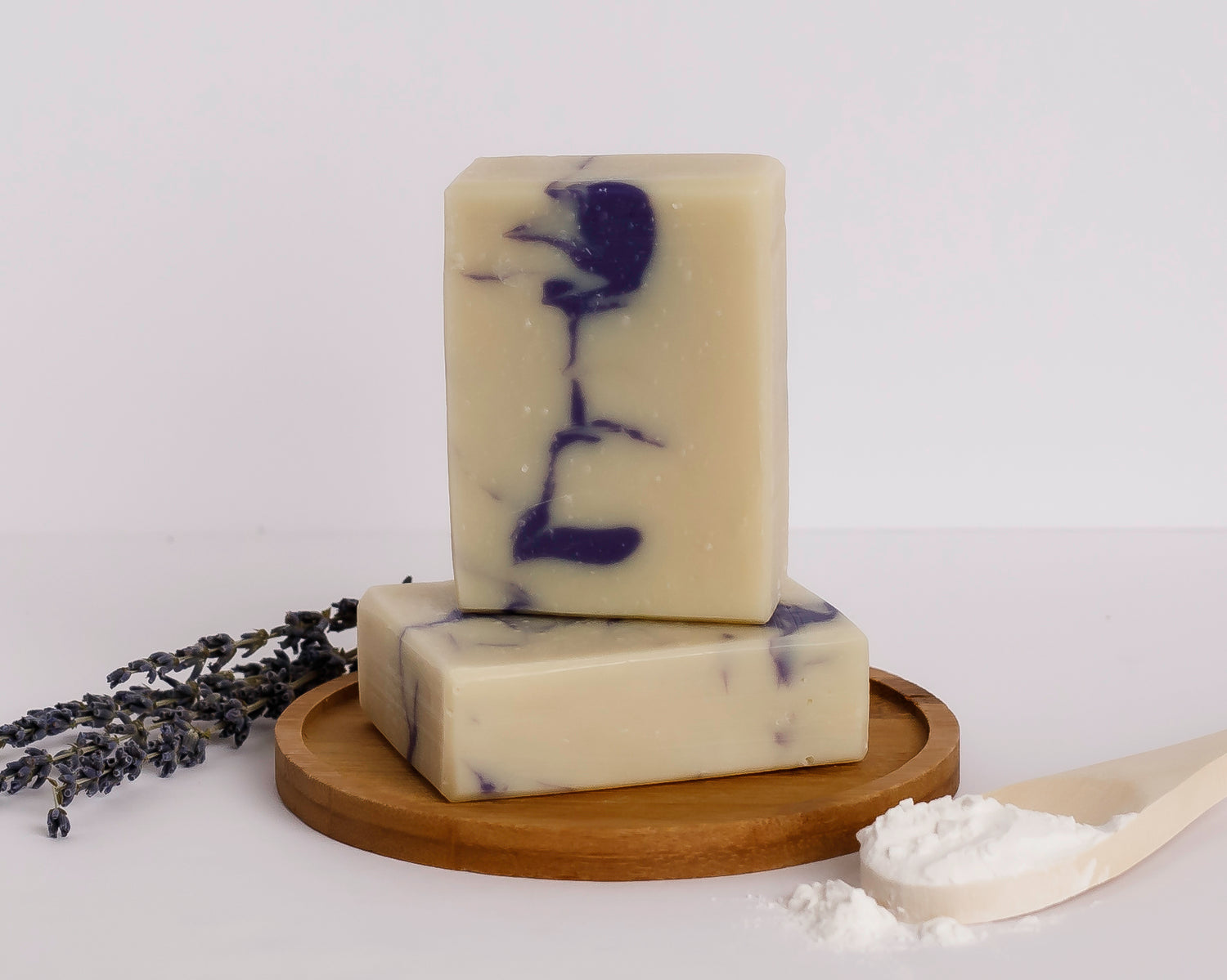 (Regular) Silk Lavender Bar Soap: Cold Process
