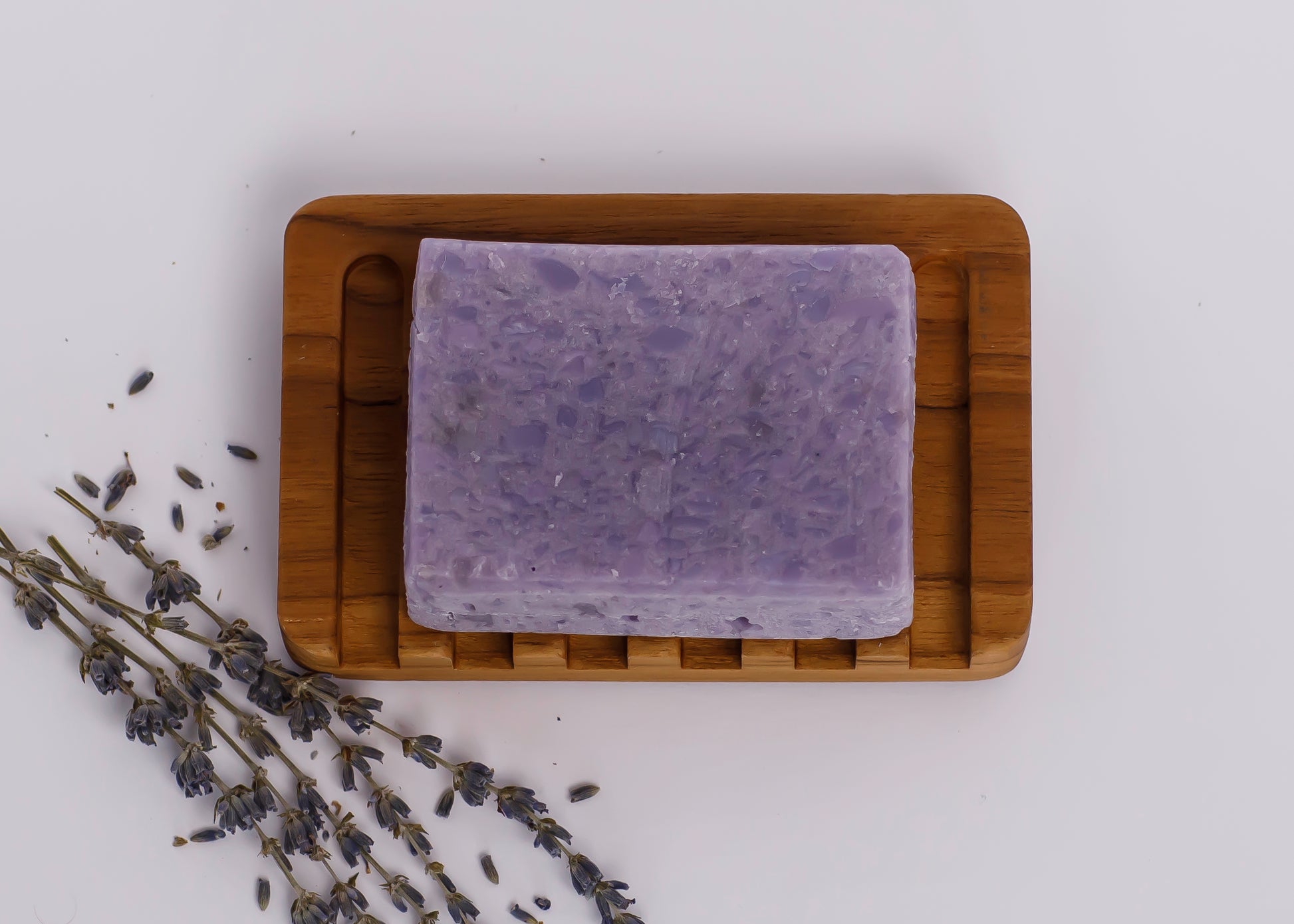 Hand-Milled Clean Lavender Bar Soap