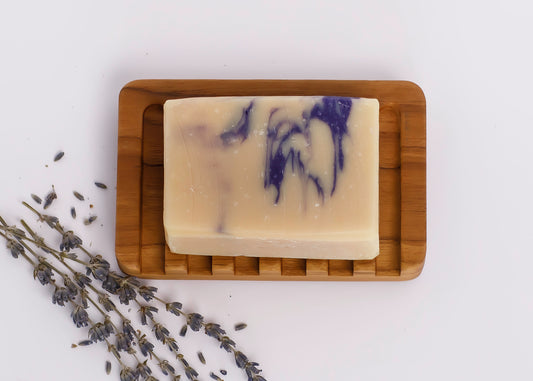 Regular Silk Lavender & Lemongrass Bar Soap - Cold Processed